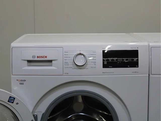 Bosch serie|6 varioperfect ecosilence drive wasmachine & bosch serie|6 wasdroger - afbeelding 3 van  8
