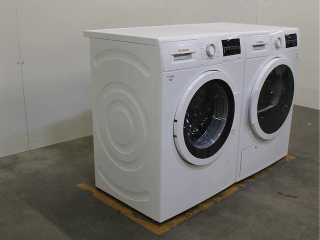 Bosch serie|6 varioperfect ecosilence drive wasmachine & bosch serie|6 wasdroger - afbeelding 4 van  8