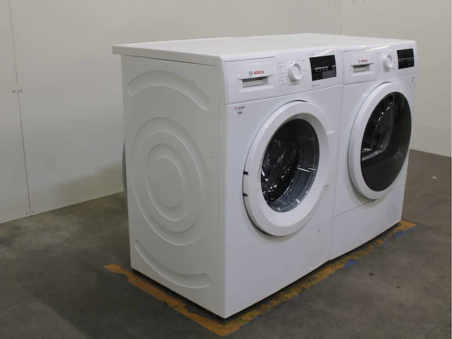 Bosch serie|6 varioperfect ecosilence drive wasmachine & bosch serie|6 wasdroger - afbeelding 4 van  8