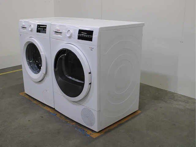 Bosch serie|6 varioperfect ecosilence drive wasmachine & bosch serie|6 wasdroger - afbeelding 7 van  8