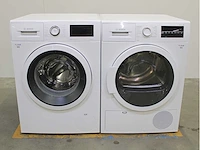 Bosch serie|6 varioperfect ecosilence drive wasmachine & bosch serie|6 wasdroger - afbeelding 1 van  8