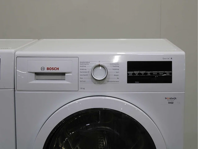 Bosch serie|6 varioperfect ecosilence drive wasmachine & bosch serie|6 wasdroger - afbeelding 6 van  8