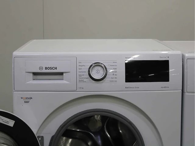 Bosch serie|6 varioperfect ecosilence drive wasmachine & bosch serie|6 wasdroger - afbeelding 3 van  8