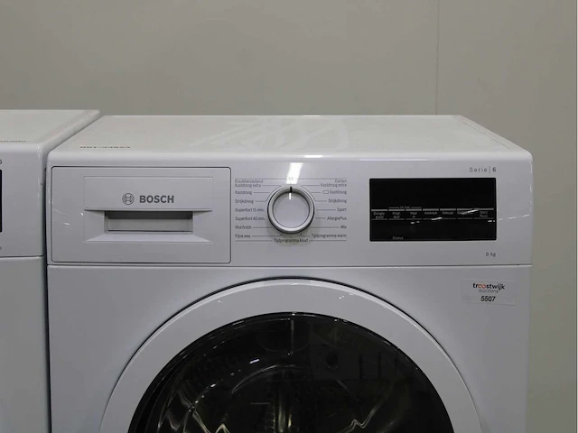 Bosch serie|6 varioperfect ecosilence drive wasmachine & bosch serie|6 wasdroger - afbeelding 6 van  8