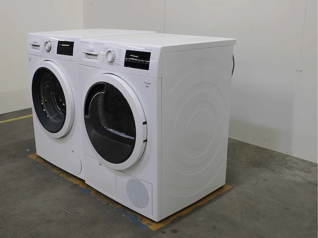 Bosch serie|6 varioperfect ecosilence drive wasmachine & bosch serie|6 wasdroger - afbeelding 7 van  8