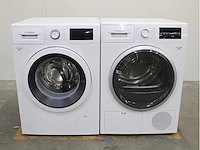 Bosch serie|6 varioperfect ecosilence drive wasmachine & bosch serie|6 wasdroger - afbeelding 1 van  8