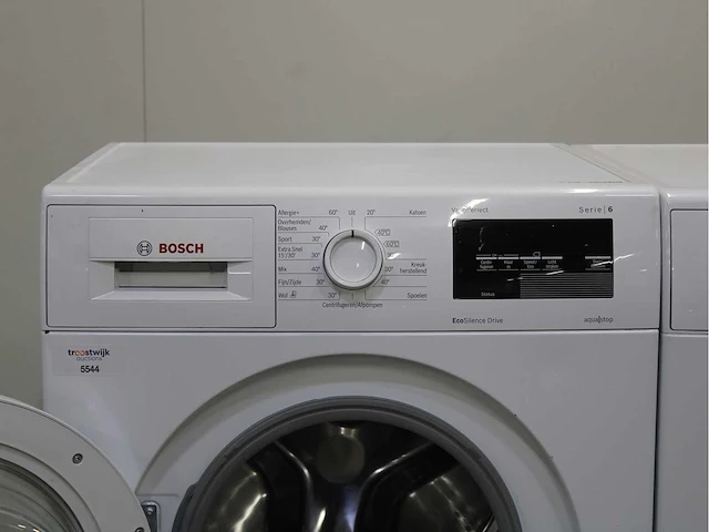 Bosch serie|6 varioperfect ecosilence drive wasmachine & bosch serie|6 wasdroger - afbeelding 3 van  8
