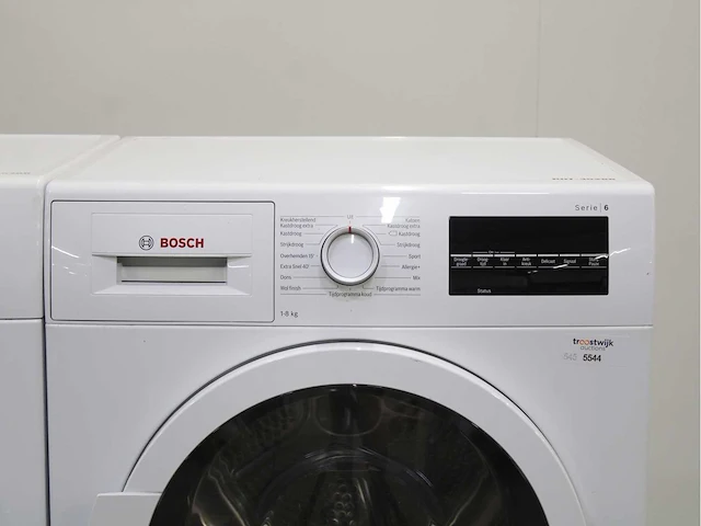Bosch serie|6 varioperfect ecosilence drive wasmachine & bosch serie|6 wasdroger - afbeelding 6 van  8