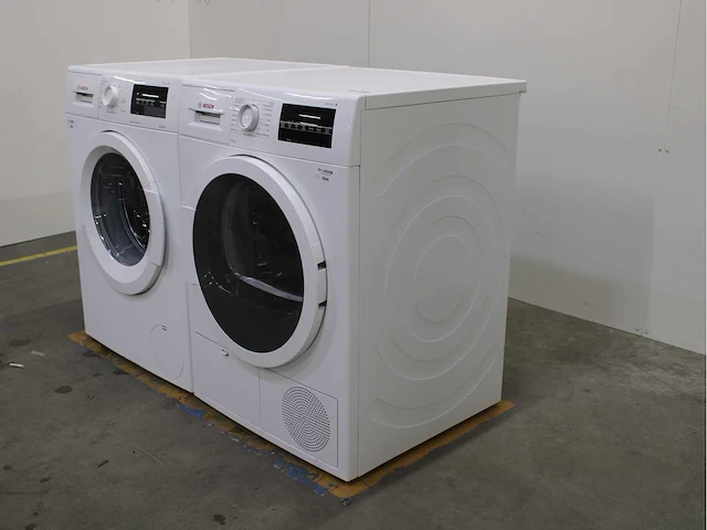 Bosch serie|6 varioperfect ecosilence drive wasmachine & bosch serie|6 wasdroger - afbeelding 7 van  8