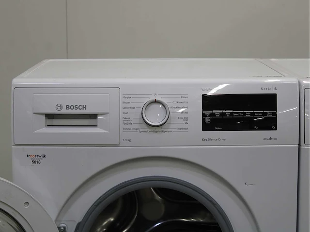 Bosch serie|6 varioperfect ecosilence drive wasmachine & bosch serie|6 wasdroger - afbeelding 3 van  8