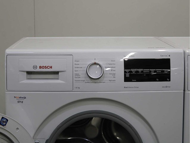 Bosch serie|6 varioperfect ecosilence drive wasmachine & bosch serie|6 wasdroger - afbeelding 3 van  8