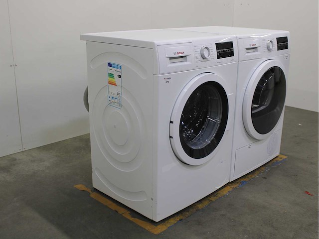 Bosch serie|6 varioperfect ecosilence drive wasmachine & bosch serie|6 wasdroger - afbeelding 4 van  8