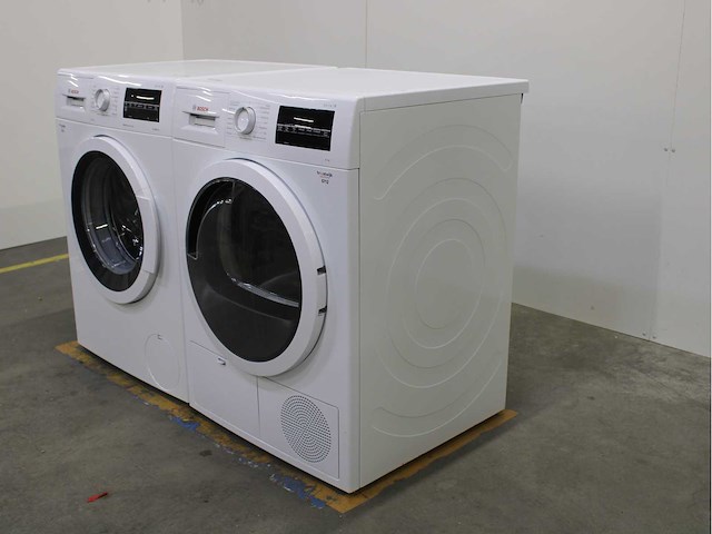 Bosch serie|6 varioperfect ecosilence drive wasmachine & bosch serie|6 wasdroger - afbeelding 7 van  8