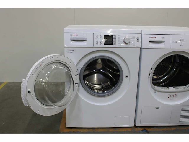 Bosch serie|6 varioperfect ecosilence drive wasmachines & bosch maxx 7 sensitive wasdrogers - afbeelding 1 van  8