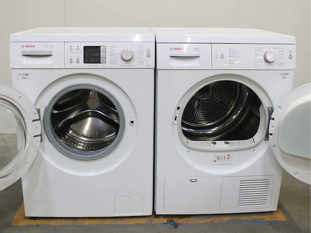 Bosch serie|6 varioperfect ecosilence drive wasmachines & bosch maxx 7 sensitive wasdrogers - afbeelding 2 van  8