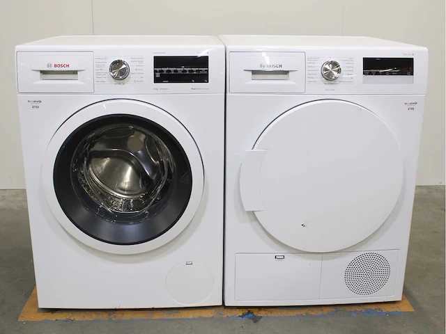 Bosch serie|6 varioperfect ecosilence drive wasmachines & bosch serie|4 exclusiv wasdrogers - afbeelding 1 van  8