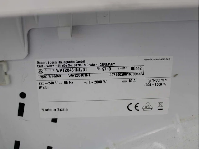 Bosch serie|6 varioperfect ecosilence drive wasmachines & bosch serie|4 exclusiv wasdrogers - afbeelding 5 van  8
