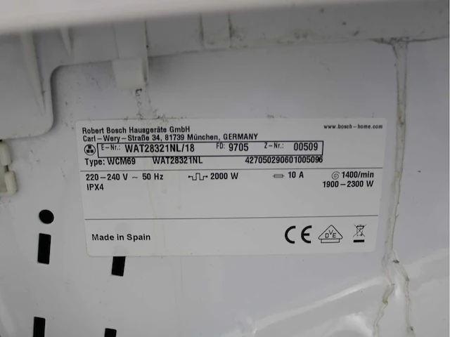 Bosch serie|6 varioperfect ecosilence drive wasmachines & bosch serie|4 exclusiv wasdrogers - afbeelding 4 van  7