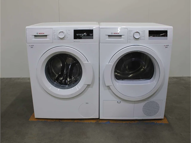 Bosch serie|6 varioperfect ecosilence drive wasmachines & bosch serie|4 wasdrogers - afbeelding 1 van  8