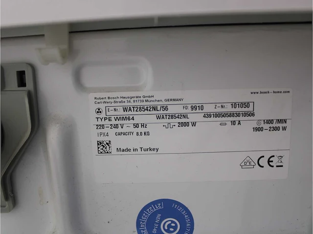 Bosch serie|6 varioperfect ecosilence drive wasmachines & bosch serie|4 wasdrogers - afbeelding 5 van  8