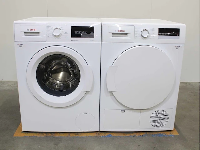 Bosch serie|6 varioperfect ecosilence drive wasmachines & bosch serie|4 wasdrogers - afbeelding 1 van  8