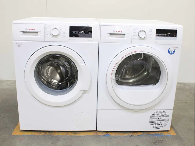 Bosch serie|6 varioperfect ecosilence drive wasmachines & bosch serie|4 wasdrogers - afbeelding 2 van  8
