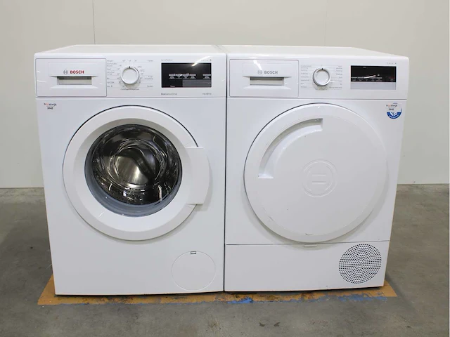 Bosch serie|6 varioperfect ecosilence drive wasmachines & bosch serie|4 wasdrogers - afbeelding 1 van  7