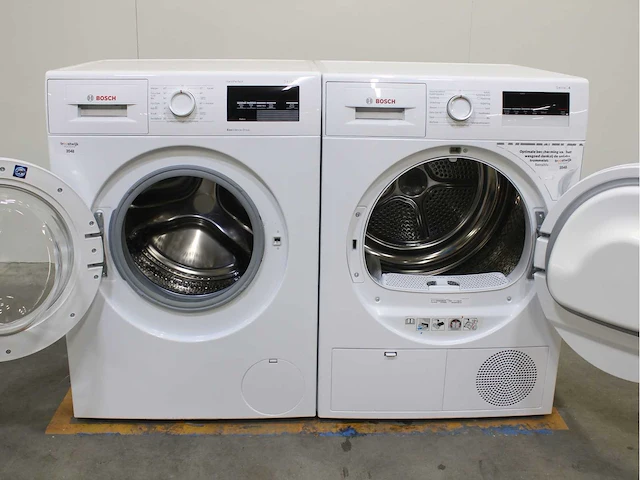 Bosch serie|6 varioperfect ecosilence drive wasmachines & bosch serie|4 wasdrogers - afbeelding 2 van  8