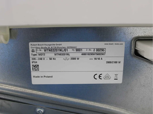 Bosch serie|6 varioperfect ecosilence drive wasmachines & bosch serie|4 wasdrogers - afbeelding 8 van  8