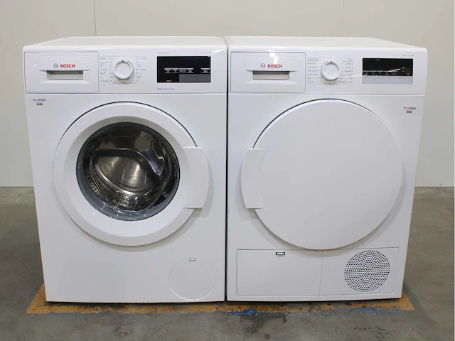 Bosch serie|6 varioperfect ecosilence drive wasmachines & bosch serie|4 wasdrogers - afbeelding 1 van  8