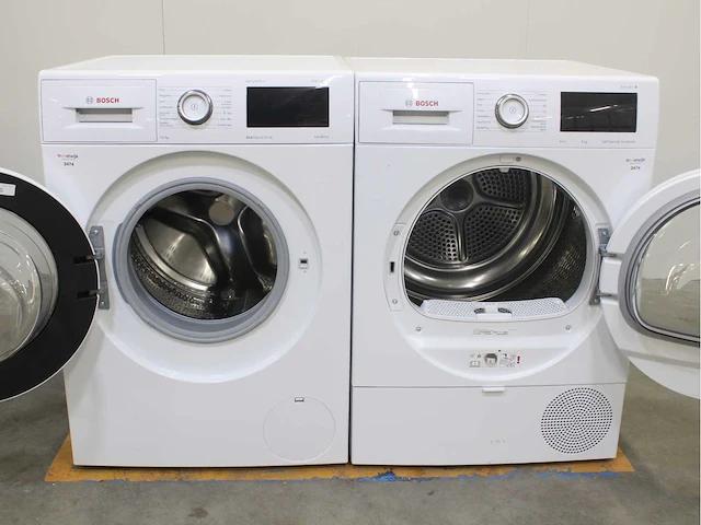 Bosch serie|6 varioperfect ecosilence drive wasmachines & bosch serie|6 selfcleaning condenser a+++ wasdrogers - afbeelding 2 van  8