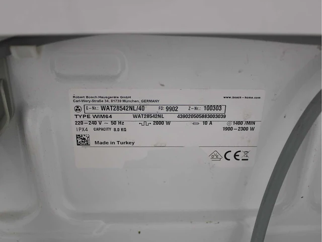 Bosch serie|6 varioperfect ecosilence drive wasmachines & bosch serie|6 selfcleaning condenser a+++ wasdrogers - afbeelding 5 van  8