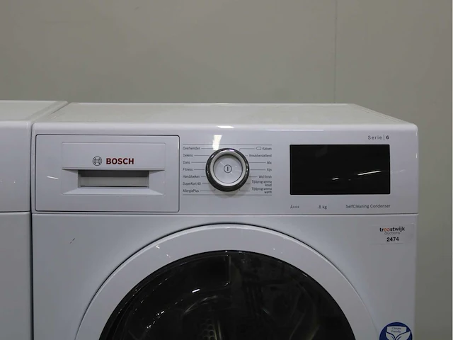 Bosch serie|6 varioperfect ecosilence drive wasmachines & bosch serie|6 selfcleaning condenser a+++ wasdrogers - afbeelding 6 van  8