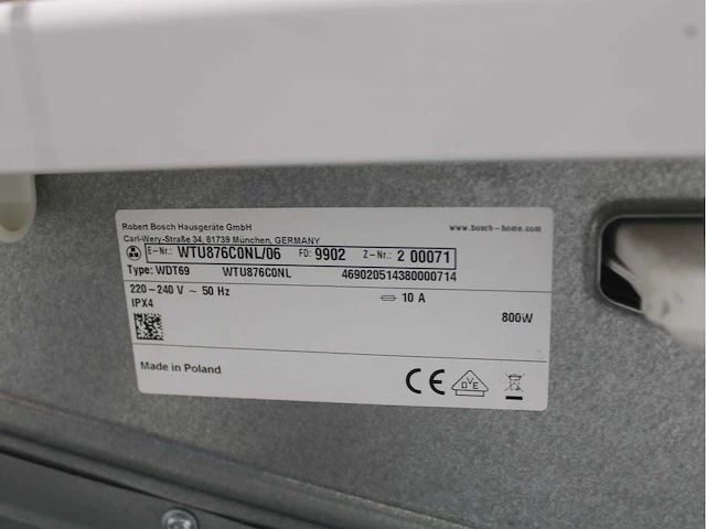 Bosch serie|6 varioperfect ecosilence drive wasmachines & bosch serie|6 selfcleaning condenser a+++ wasdrogers - afbeelding 8 van  8