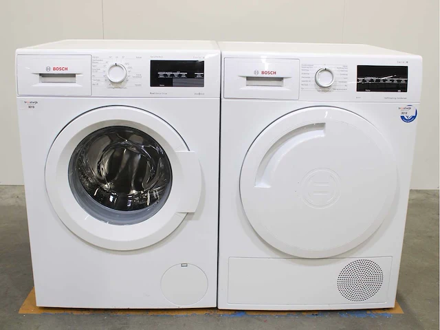 Bosch serie|6 varioperfect ecosilence drive wasmachines & bosch serie|6 selfcleaning condenser a+++ wasdrogers - afbeelding 2 van  8