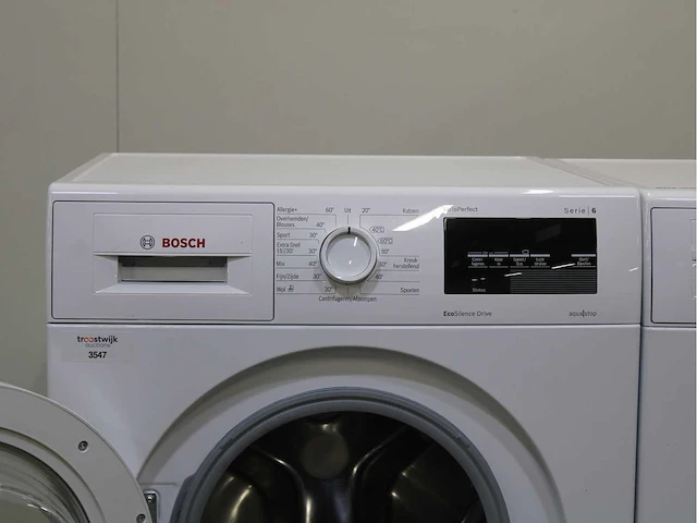 Bosch serie|6 varioperfect ecosilence drive wasmachines & bosch serie|6 selfcleaning condenser a+++ wasdrogers - afbeelding 3 van  8