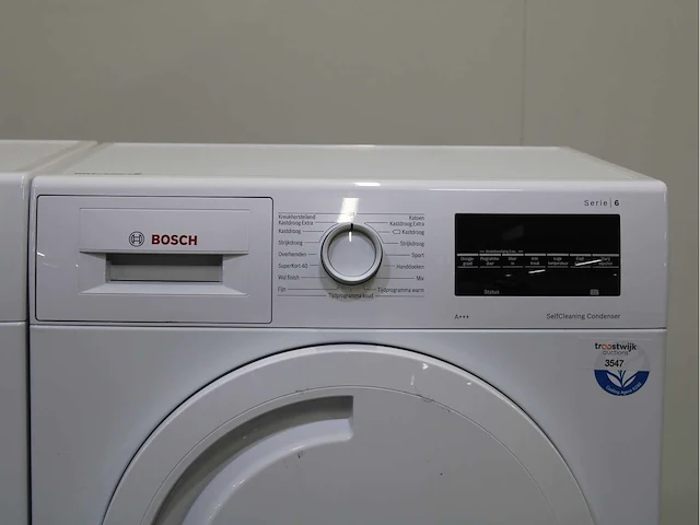 Bosch serie|6 varioperfect ecosilence drive wasmachines & bosch serie|6 selfcleaning condenser a+++ wasdrogers - afbeelding 6 van  8