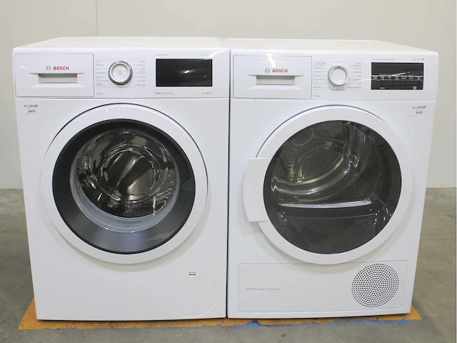 Bosch serie|6 varioperfect ecosilence drive wasmachines & bosch serie|6 selfcleaning condenser wasdrogers - afbeelding 1 van  8