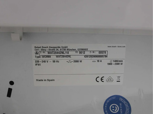 Bosch serie|6 varioperfect ecosilence drive wasmachines & bosch serie|6 wasdrogers - afbeelding 5 van  8
