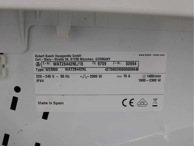Bosch serie|6 varioperfect ecosilence drive wasmachines & bosch serie|6 wasdrogers - afbeelding 5 van  8