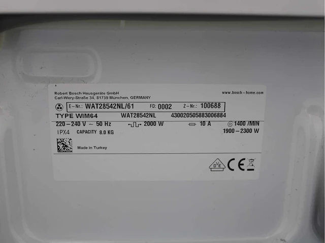 Bosch serie|6 varioperfect ecosilence drive wasmachines & bosch serie|6 wasdrogers - afbeelding 5 van  8