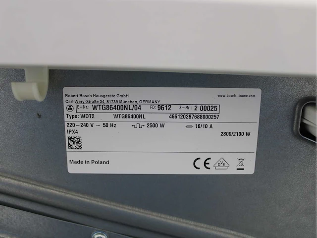 Bosch serie|6 varioperfect ecosilence drive wasmachines & bosch serie|6 wasdrogers - afbeelding 8 van  8