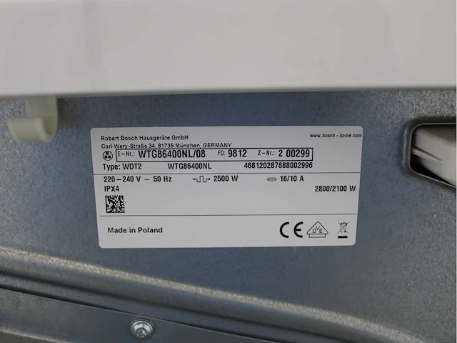 Bosch serie|6 varioperfect ecosilence drive wasmachines & bosch serie|6 wasdrogers - afbeelding 7 van  7
