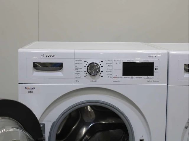 Bosch serie|8 exclusiv wasmachines & bosch serie|8 selfcleaning condenser a+++ wasdrogers - afbeelding 3 van  8
