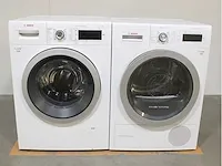Bosch serie|8 i-dos wasmachine & bosch homeprofessional selfcleaning condenser droger - afbeelding 1 van  8