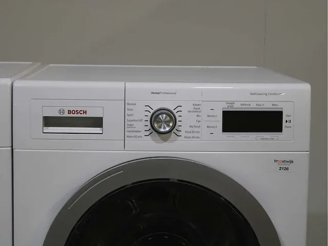 Bosch serie|8 i-dos wasmachine & bosch homeprofessional selfcleaning condenser droger - afbeelding 6 van  8