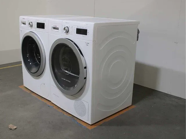 Bosch serie|8 i-dos wasmachine & bosch homeprofessional selfcleaning condenser droger - afbeelding 7 van  8
