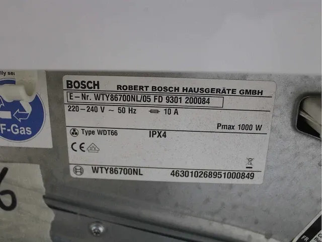 Bosch serie|8 i-dos wasmachine & bosch homeprofessional selfcleaning condenser droger - afbeelding 8 van  8
