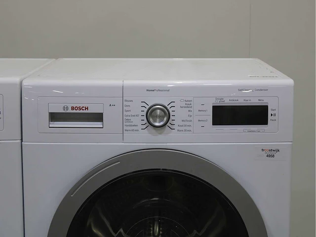 Bosch serie|8 i-dos wasmachine & bosch homeprofessional selfcleaning condenser wasdroger - afbeelding 6 van  8