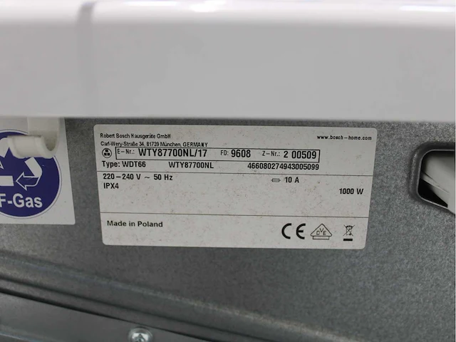 Bosch serie|8 i-dos wasmachine & bosch homeprofessional selfcleaning condenser wasdroger - afbeelding 8 van  8